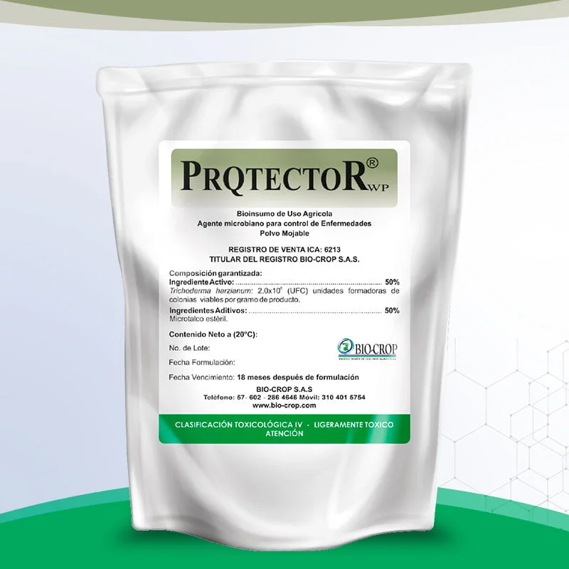 FUNGICIDA PRQTECTOR TRICHODERMA HARZIANUM