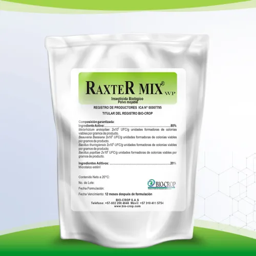 MEZCLA DE HONGOS ENTOMOPATÓGENOS RAXTER MIX