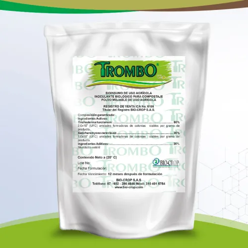 DESCOMPONEDOR SACCHAROMYCES Y TRICHODERMA TROMBO